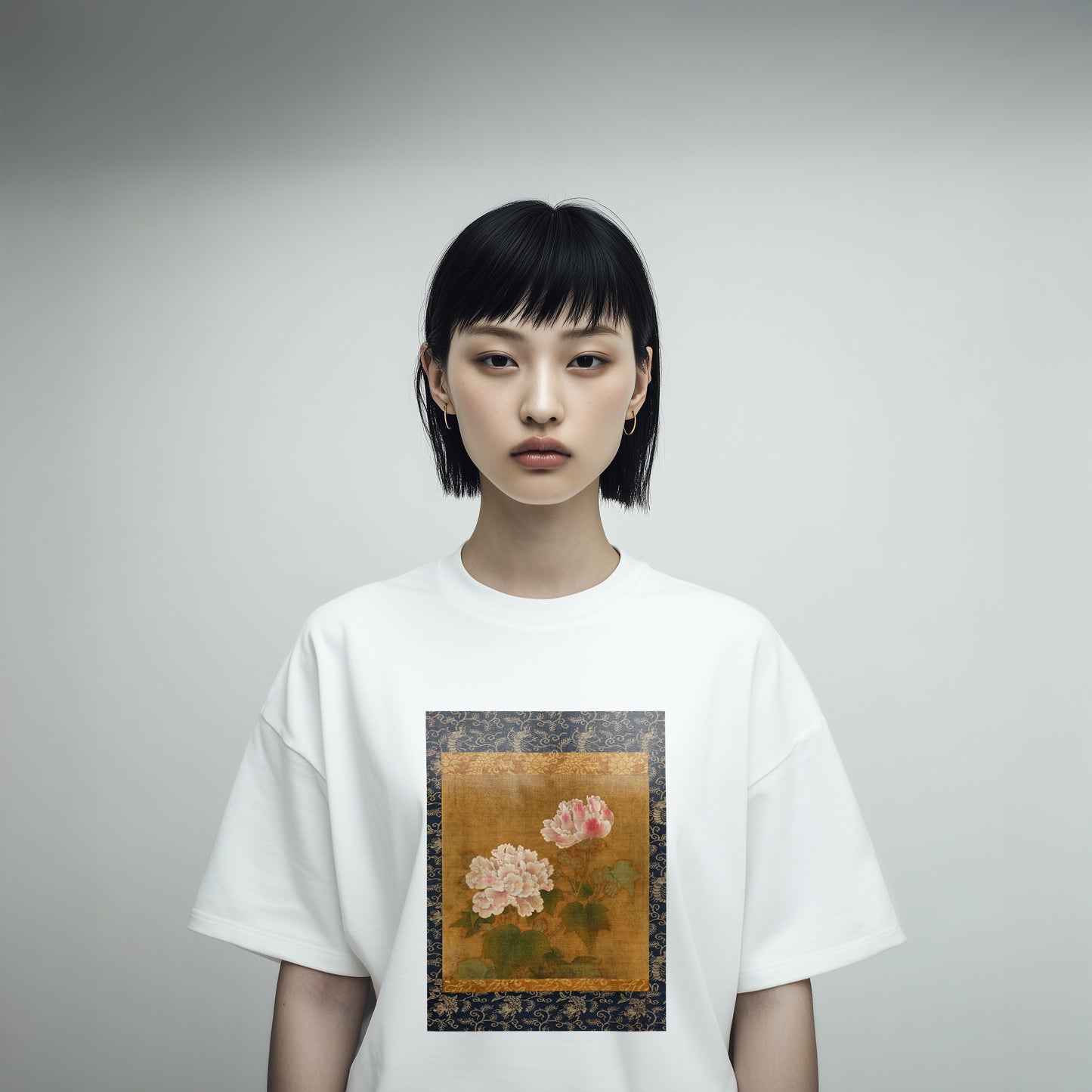 Red and White Cotton Rosemallow